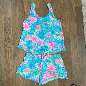 Lilly Pulitzer size M pajama set. Washed once but never worn